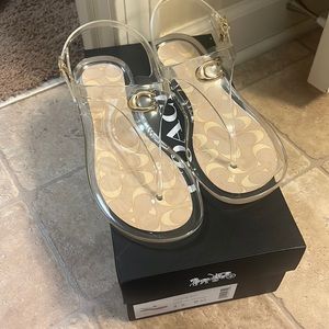 COACH Natalee Jelly Sandals